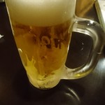 備長吉兆や - ビールでスタート