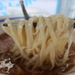 麺や 青雲志 - 焼鯵(かけ)のピロピロ麺