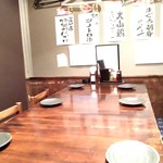 Gyoei - ロールスクリーンで仕切られたテーブル個室！
      ※５名～６名様でご利用可。