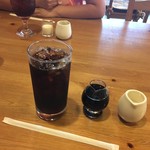 Kafe Musshu Sugi - アイスコーヒー400円。