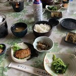 Minshuku Gohyaku Mairu - 朝食。ご飯はお代りしちゃいました