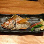 中俣酒造本店 銀座 茂助 - のどぐろの塩焼き