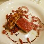 ラ・テンダ・ロッサ - 馬肉とガチョウのフォアグラの炭火焼き