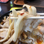 柿屋 うどん - 麺リフト