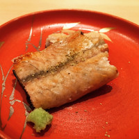 鮨 さかい - 天然うなぎの白焼き（博多湾）