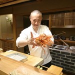 東麻布 天本 - ボタンエビ