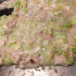 Okonomiyaki Yakisoba Fuugetsu - デラックスもんじゃ焼き