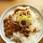 ラーメンさんぱち - 東苗穂店限定のBセット。チャーシューフレーク付き