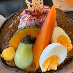 ファーマーズカフェ - ひよこ豆カレー  アップ