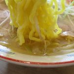 Menya Shichisai - 塩ラーメンの麺