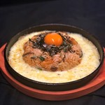 Yakiniku Motsunabe Gojouen - チーズ鉄板焼きビビンバ