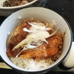 つけそば　周庵 - セットの豚丼(小)