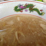 ラーメン二郎 - この乳化具合は特徴的