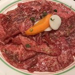 焼肉 鶯谷園 - 特上ロース1600円