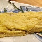 吟醸マグロ - だし巻き玉子¥680(外税)
