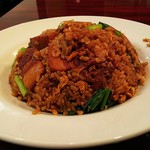 馬場小食堂 - 角煮炒飯のアップ