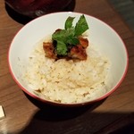 釜の座 - 飯物の「鰻ご飯」