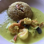 スプーンソング - 【Mスぺ(娘スペシャル)】今日はエビビリヤニ×エビモーリーという組み合わせです。