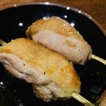 やきとり 嶋家 - かしわ。