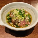 やきとり 嶋家 - レバテキ。