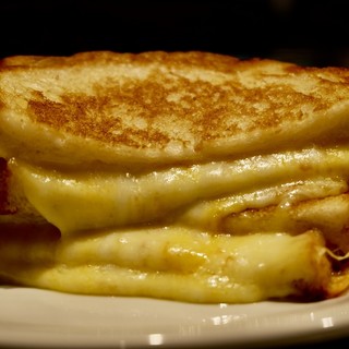 目の前で作るサンドウィッチ