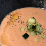 Japanese Soba Noodles 蔦 - 冷製トマトクリームソース