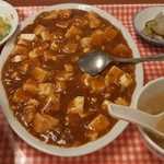 台湾酒菜 香満楼 - 麻婆豆腐定食780円