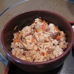 そば 花しん - かやくご飯