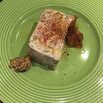 カラフー - 本日のテリーヌ(大西さんの豚と豚耳・三重県産とり肉入り) 850円