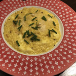 カラフー - 〆のリゾット サフランとモッツァレラチーズ