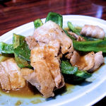 丸千葉 - 肉入 ピーマンイタメ（６５０円）