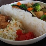 尚仁沢はーとらんど お食事処 - ダム下側から