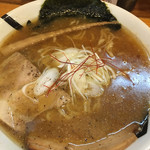 らーめん やまふじ - やまふじラーメン ( ´θ｀) 結構オイリー
