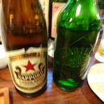 きはるの胡麻鯖や - サッポロラガー＆ハートランドビール