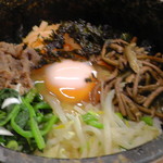 平和園 - 石焼きビビンバ（980円）