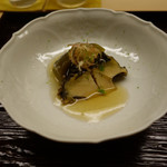 道人 - 鮑と加茂茄子