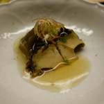 道人 - 鮑と加茂茄子