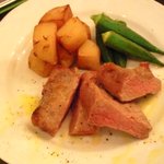 イリア・クエスタ - イベリコ豚セクレト肉の塩焼き