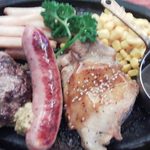 ロイヤルホスト - ミックスグリル　ランチ