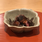 肉屋 雪月花 NAGOYA - 松阪牛の雌牛のタン 黒トリュフのせ