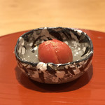 肉屋 雪月花 NAGOYA - 愛知県西尾産の加藤農園のフルーツトマト「きわめ」のナムル