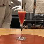 肉屋 雪月花 NAGOYA - スイカのジュース