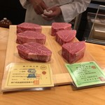 肉屋 雪月花 NAGOYA - この日の食材♪