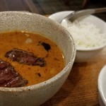 酒とタイ料理 ピッサヌローク - お代わりしたカレー(≧▽≦)