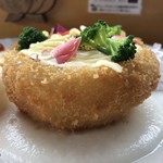 カフェアンドショップ ロータスランド - 2019/06/12 週替
      新玉ねぎ大豊作！感謝プレート 550円
      ・新玉ねぎのカップグラタン・新玉ねぎ入りプレーンオムレツ・エンサイ炒め・オニオンスープ・赤玉ねぎのスライス・フレッシュサラダ・ごはん