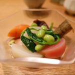 ら すとらあだ - 無農薬野菜のお浸し