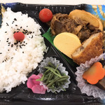 Shunno Ichiba - 牛カルビ弁当@よど万