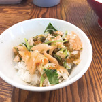 拉麺 イチバノナカ - 〆の飯割付き