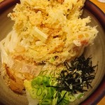 しょうね家 - かきあげぶっかけうどん