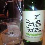 韓美食 オンギージョンギー - 焼酎チョウムチョロム
